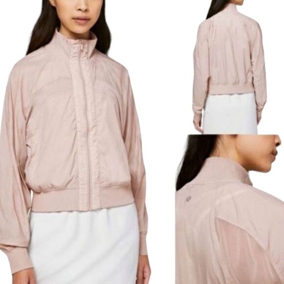 lululemon athletica Jackets & Blazers - Lululemon Light Blush Serve It Jacket